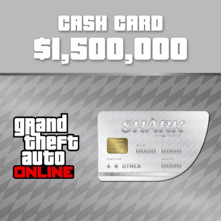 GTA Online: Pacote de Dinheiro Tubarão-Branco (PS4™)