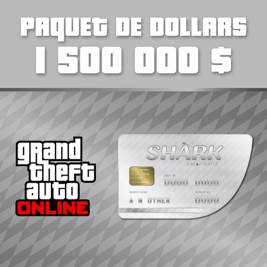 GTA Online : paquet de dollars Great White Shark (PS4™)