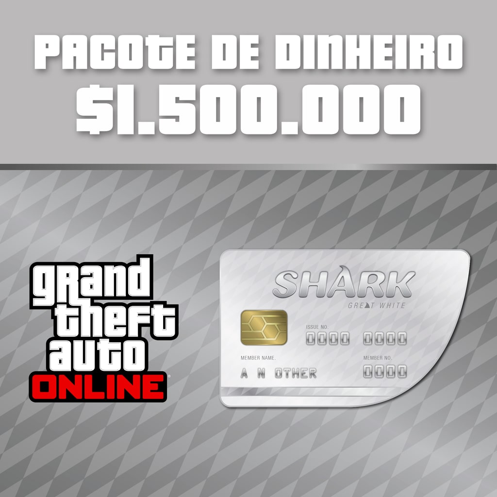 GTA Online: Pacote de Dinheiro Tubarão-Branco (PS4™)