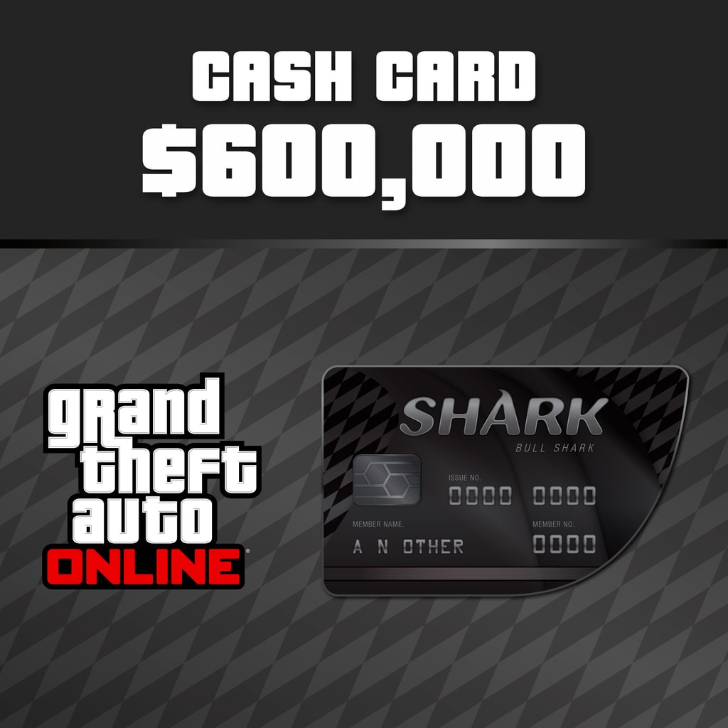 GTA Online: Bull Shark Cash Card (PS5™) (English/Chinese/Korean Ver.)