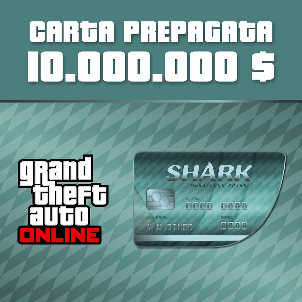 carta prepagata shark gta 5 online gratis