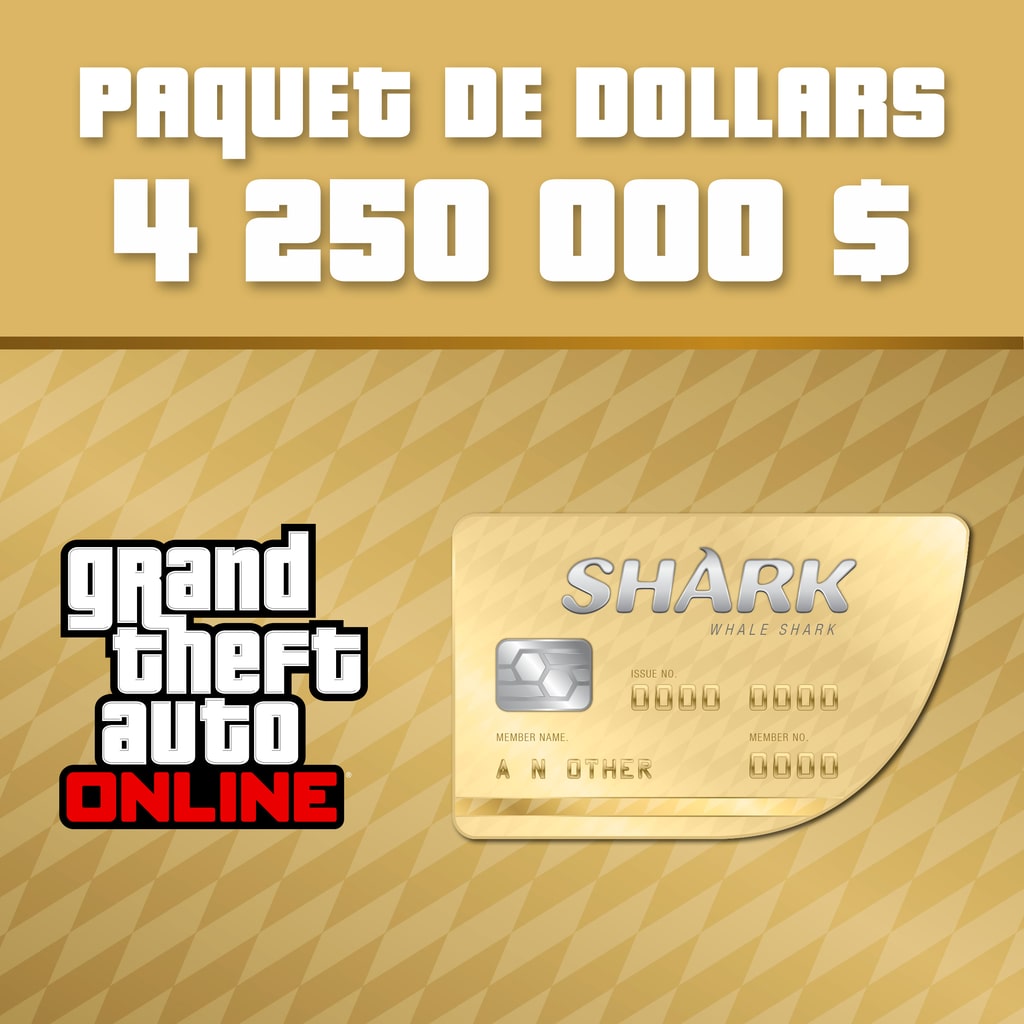 GTA Online : paquet de dollars Whale Shark (PS4™)