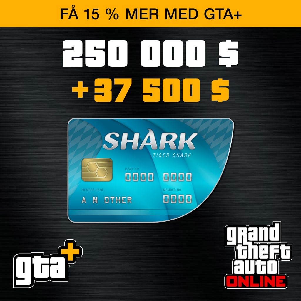 GTA+: Tiger Shark-kontantkort (PS5™)