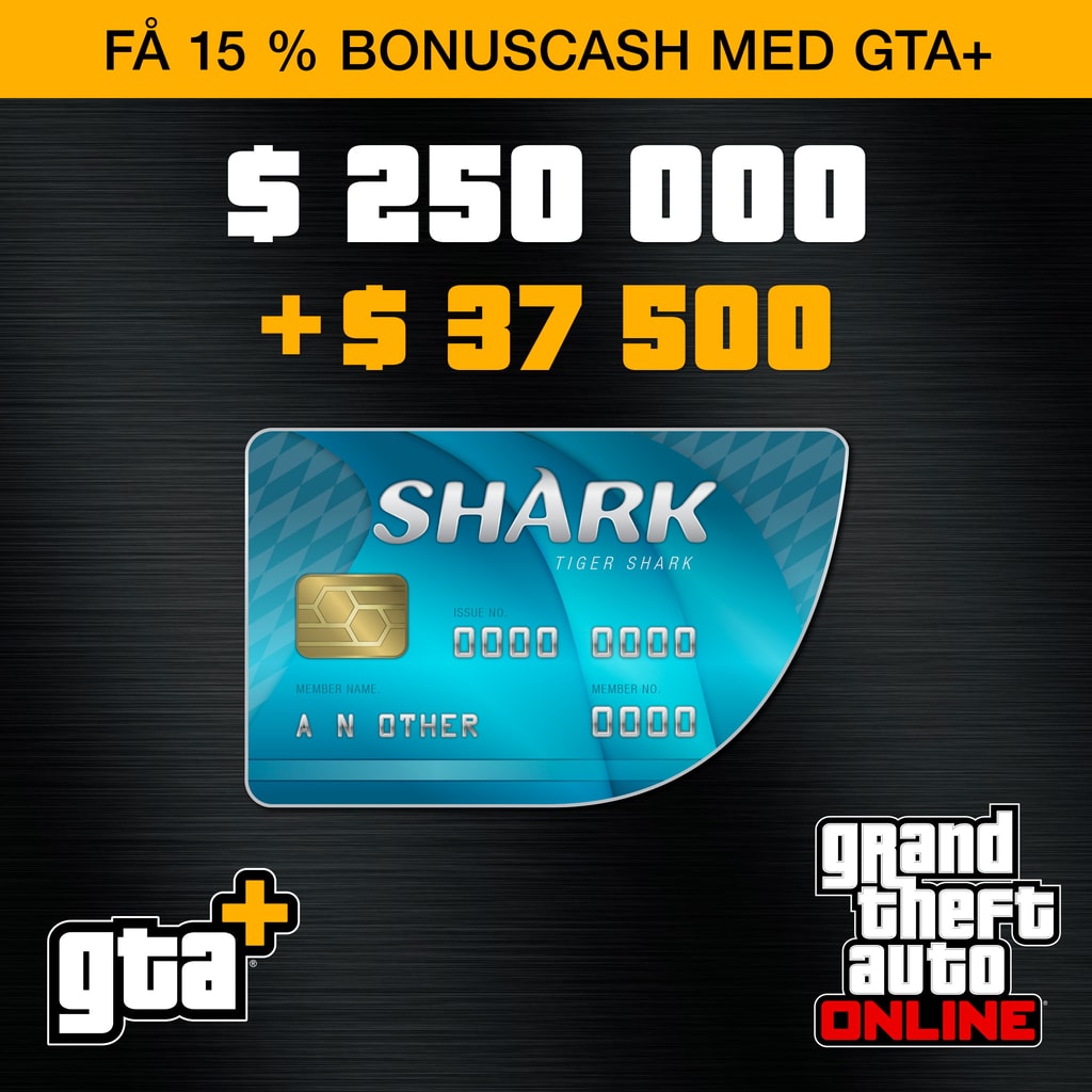 GTA+: kontantkortet Tiger Shark (PS5™)