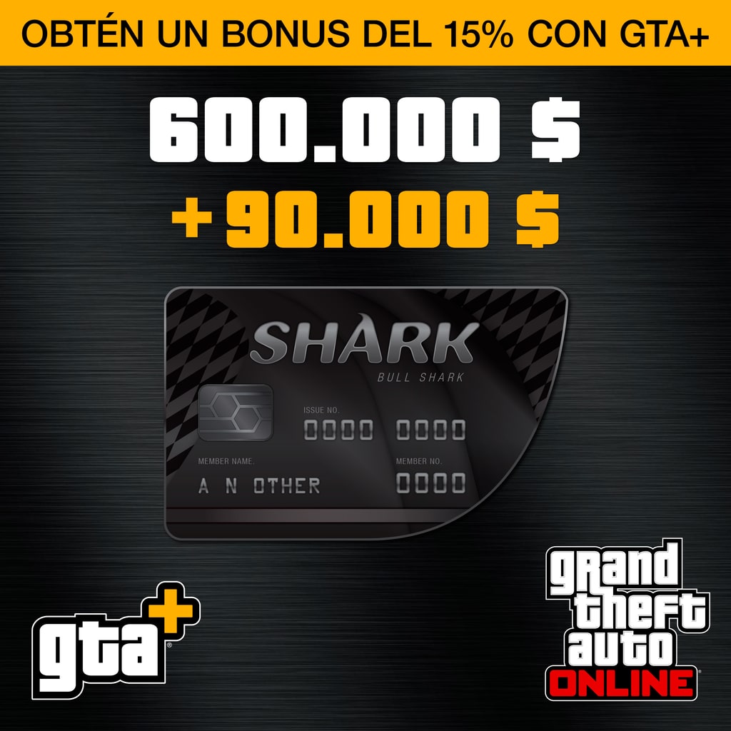 GTA+: tarjeta Tiburón toro (PS5™)