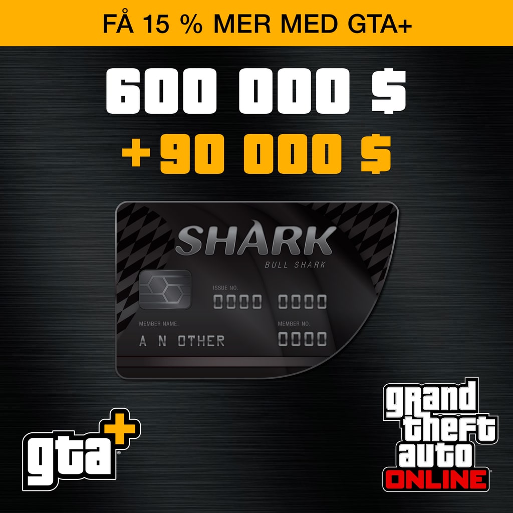 GTA+: Bull Shark-kontantkort (PS5™)