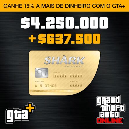 GTA Online: Pacote de Dinheiro Tubarão-Touro (PS4™)