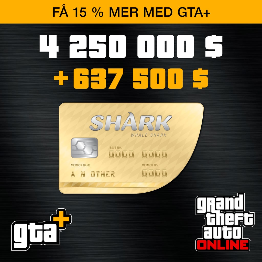 GTA+: Whale Shark-kontantkort (PS5™)