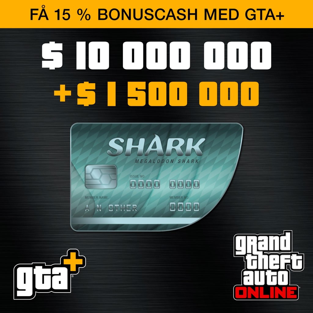 GTA+: kontantkortet Megalodon Shark (PS5™)