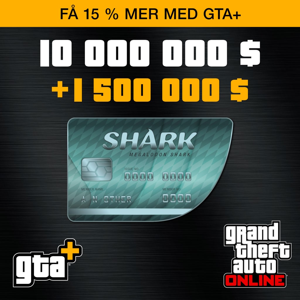 GTA: Megalodon Shark-kontantkort (PS5™)