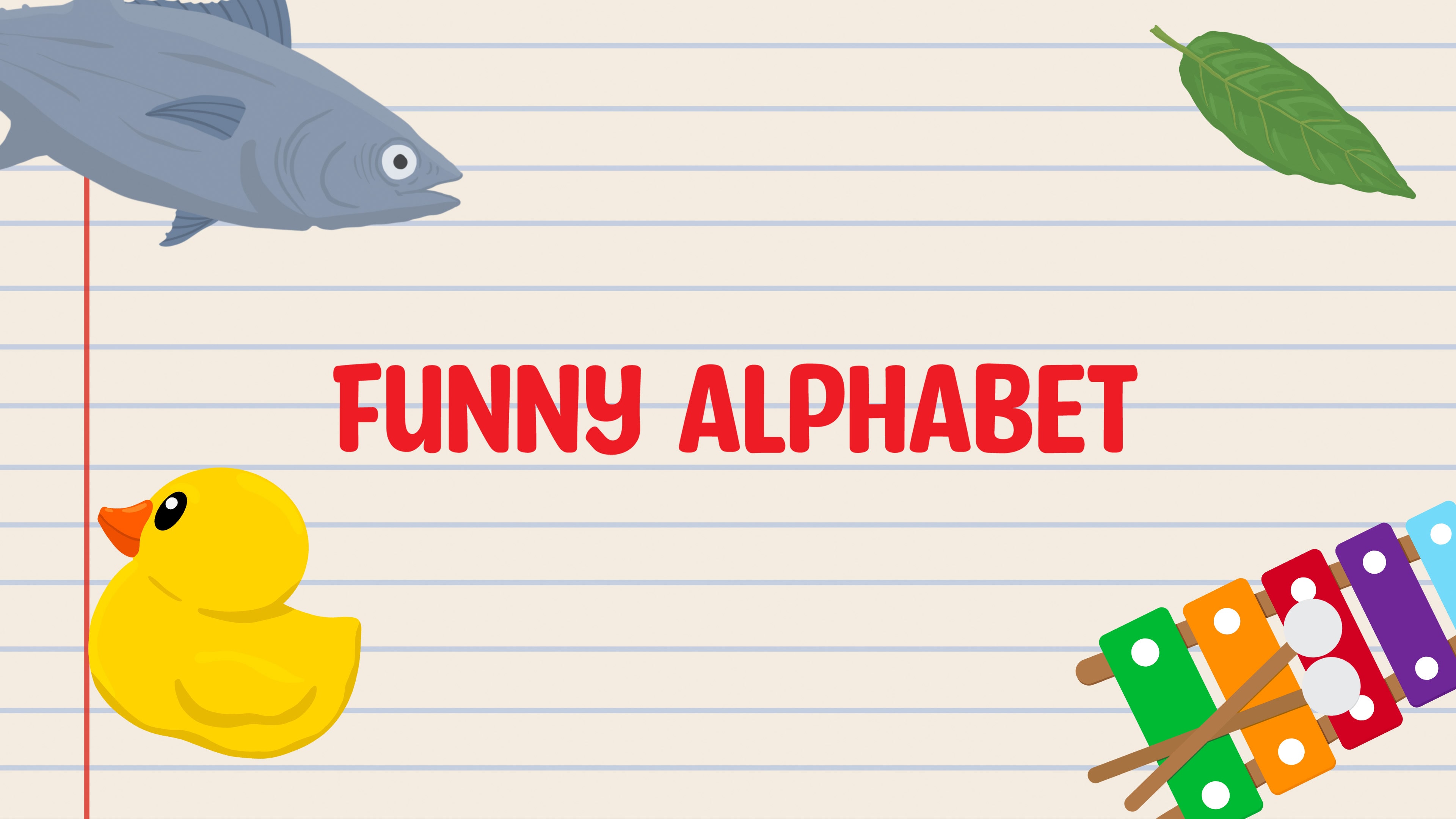 Funny Alphabet (英文)
