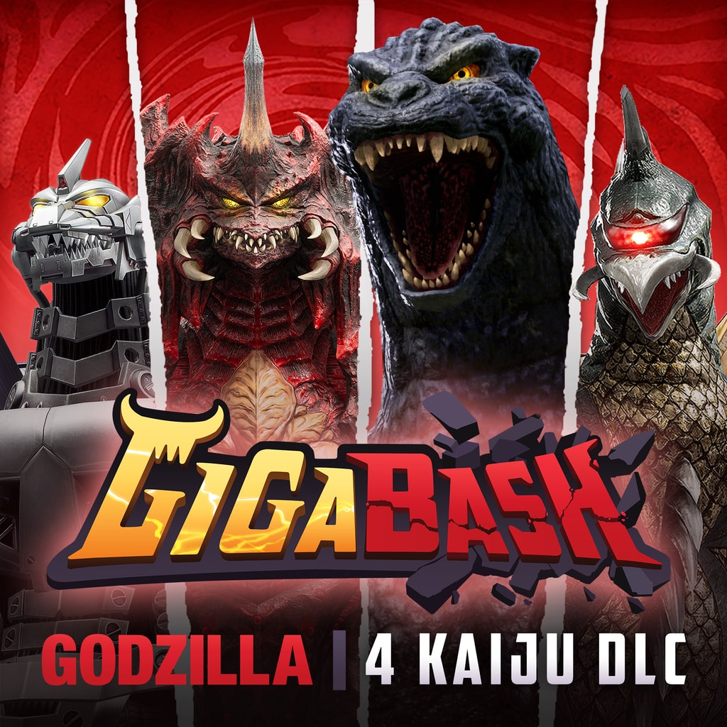 GigaBash - Godzilla 4 Kaiju Pack DLC