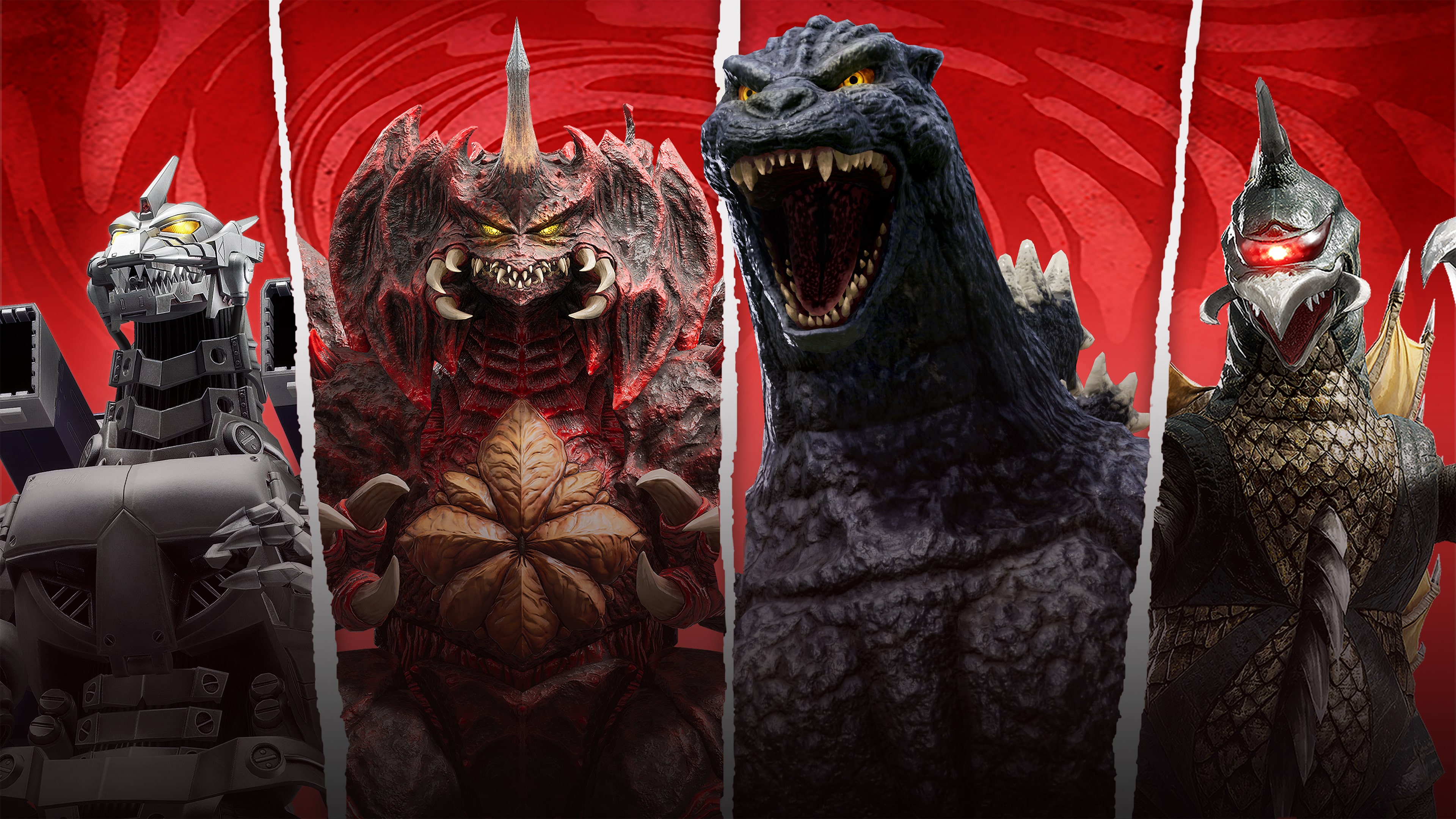 GigaBash Godzilla 4 Kaiju Pack DLC