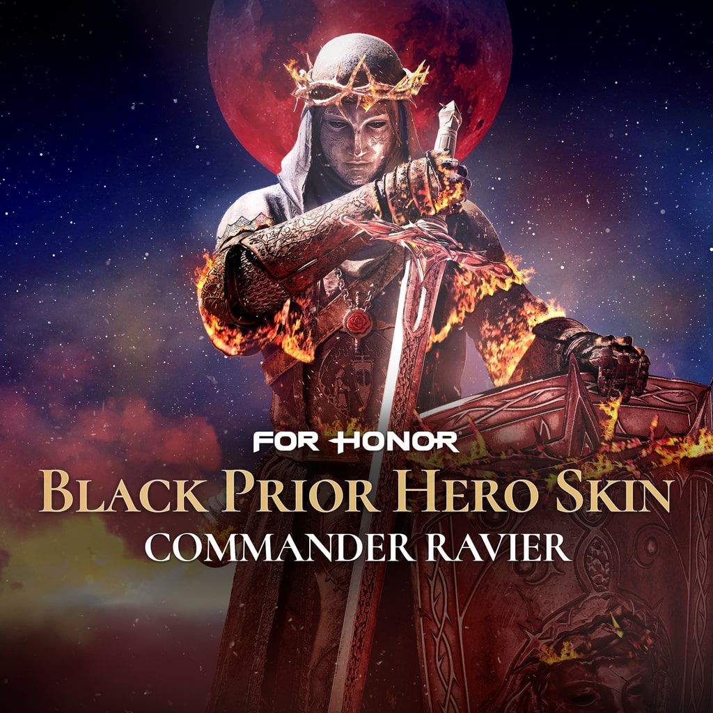 For Honor® Black Prior Hero Skin (English/Chinese/Korean Ver.)