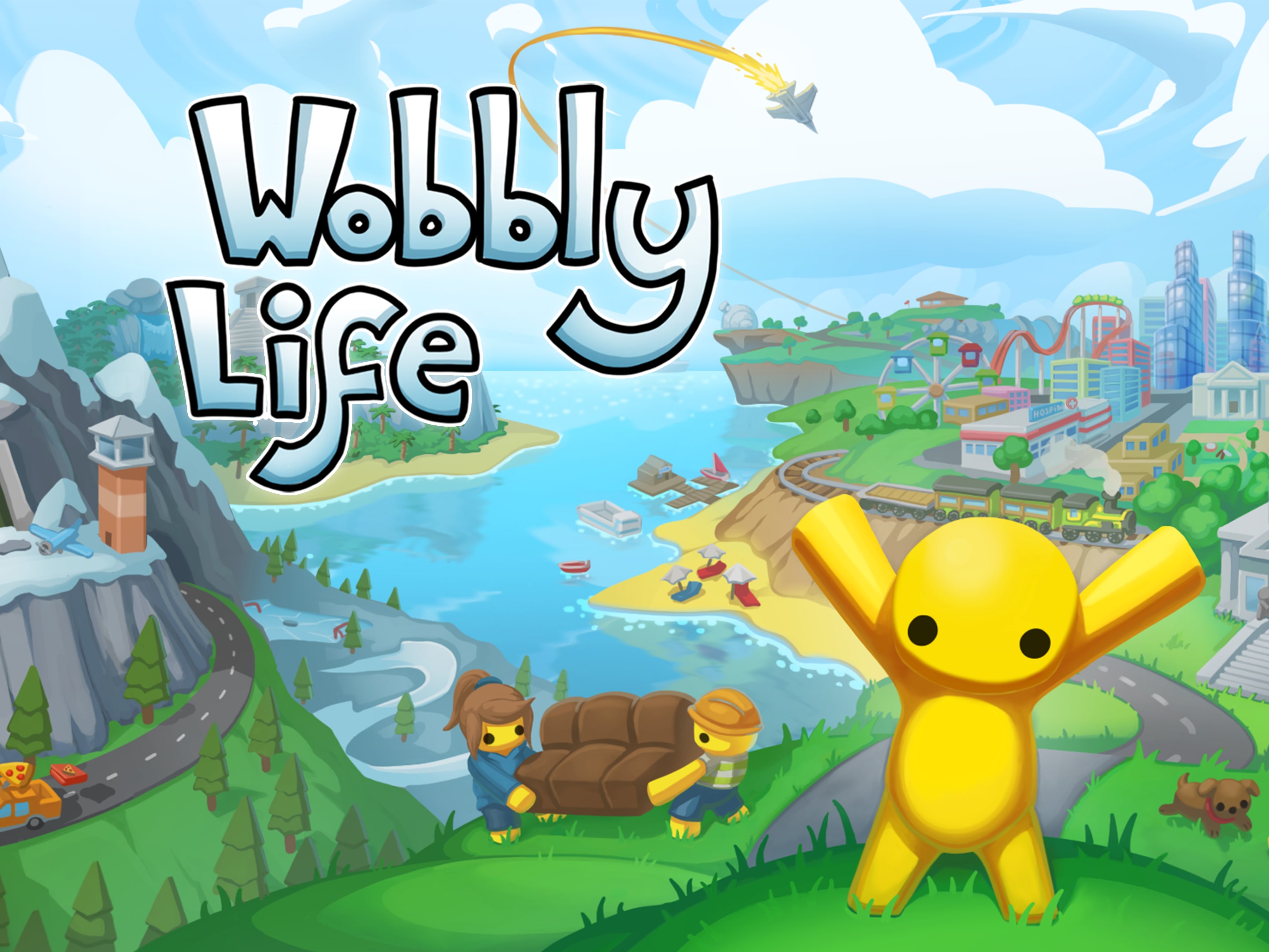 How to Play Wobbly Life Split Screen Ps4  
