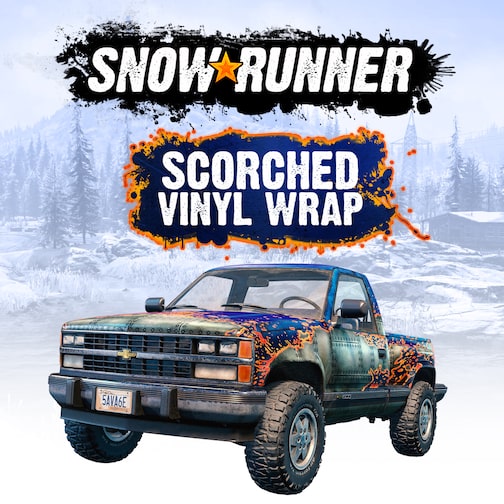 SnowRunner - Scorched Vinyl Wrap cover image