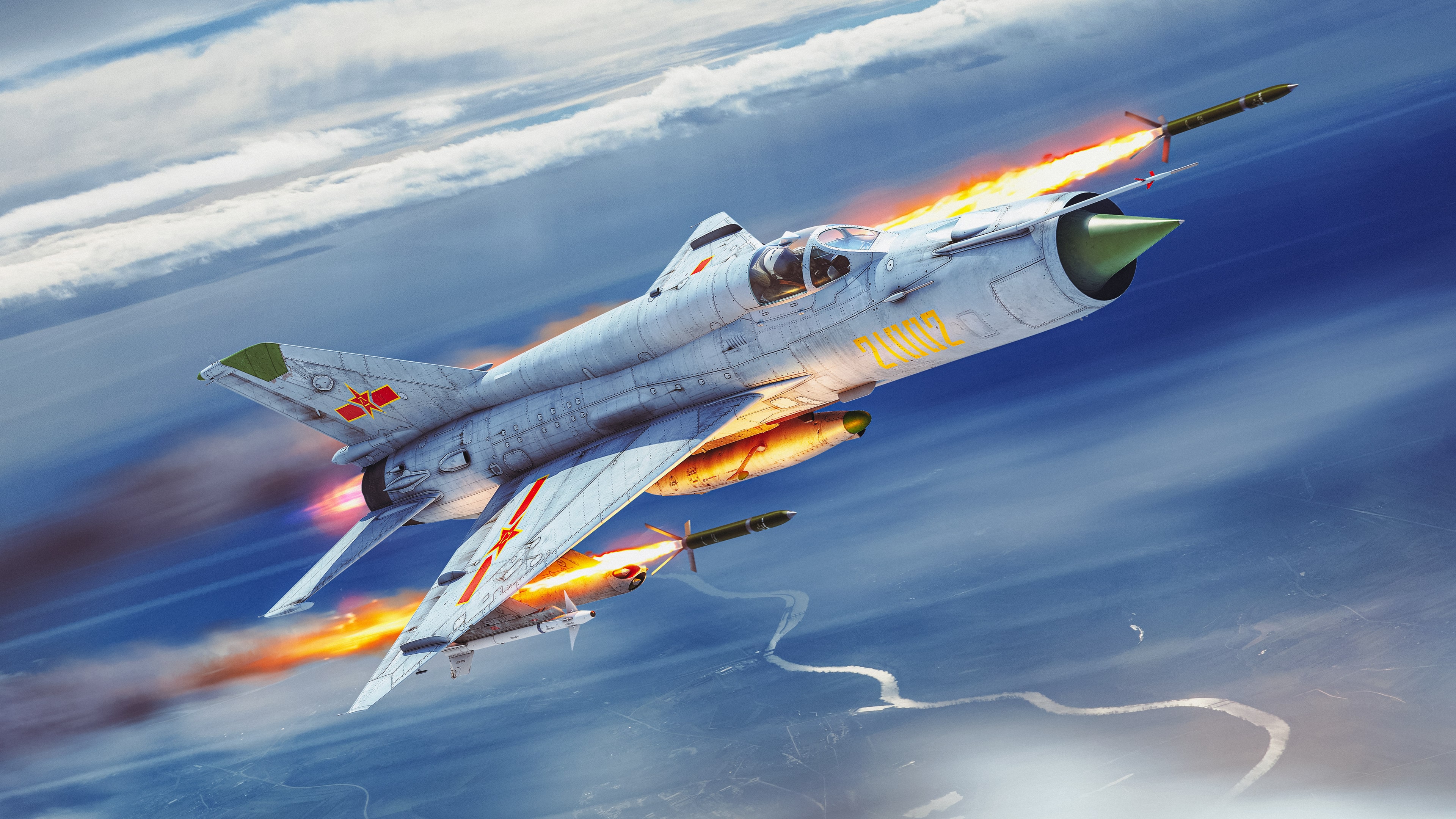 War Thunder - J-7D (English/Chinese/Korean/Japanese Ver.)