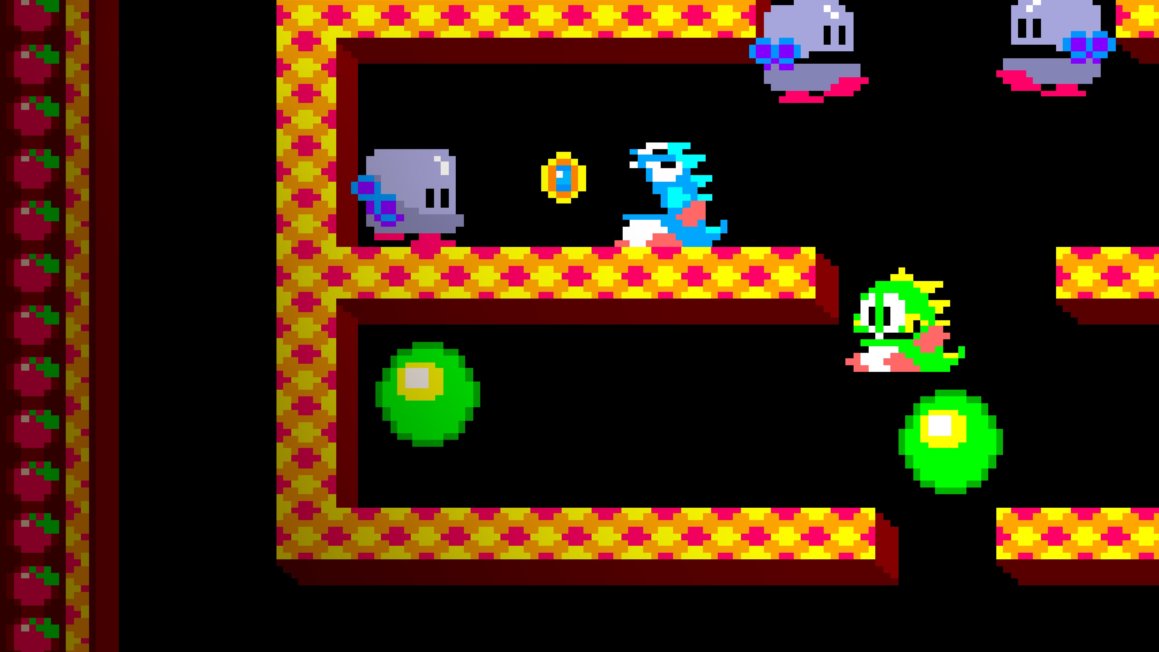 Game play do jogo Bubble Bobble - Brendo Wp Games 