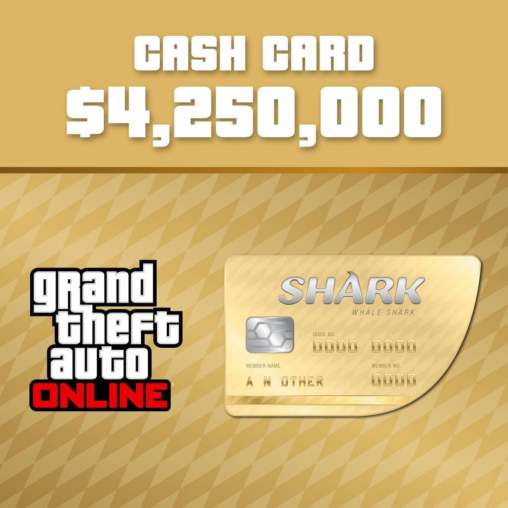 GTA Online: Whale Shark Cash Card (PS4™) (English/Chinese/Korean Ver.)