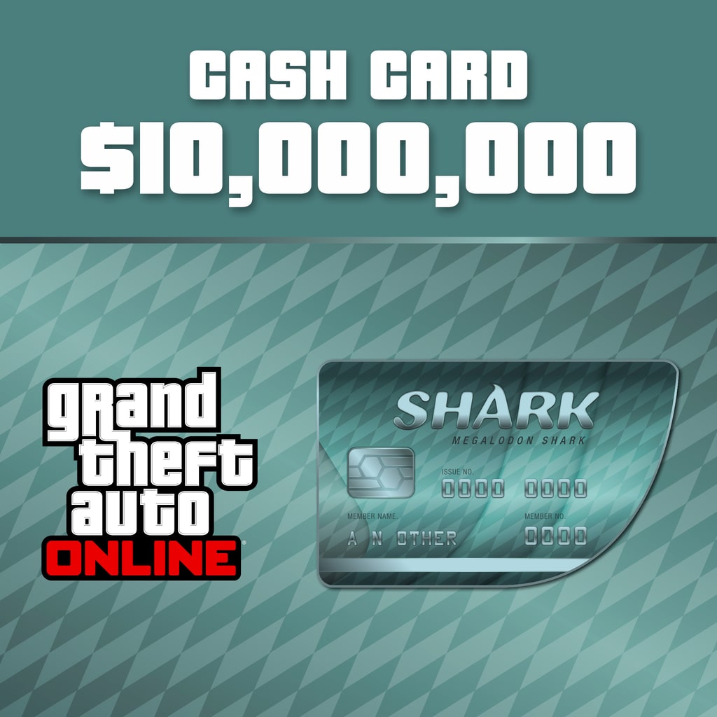 GTA Online: Megalodon Shark Cash Card (PS4™) (English/Chinese/Korean Ver.)