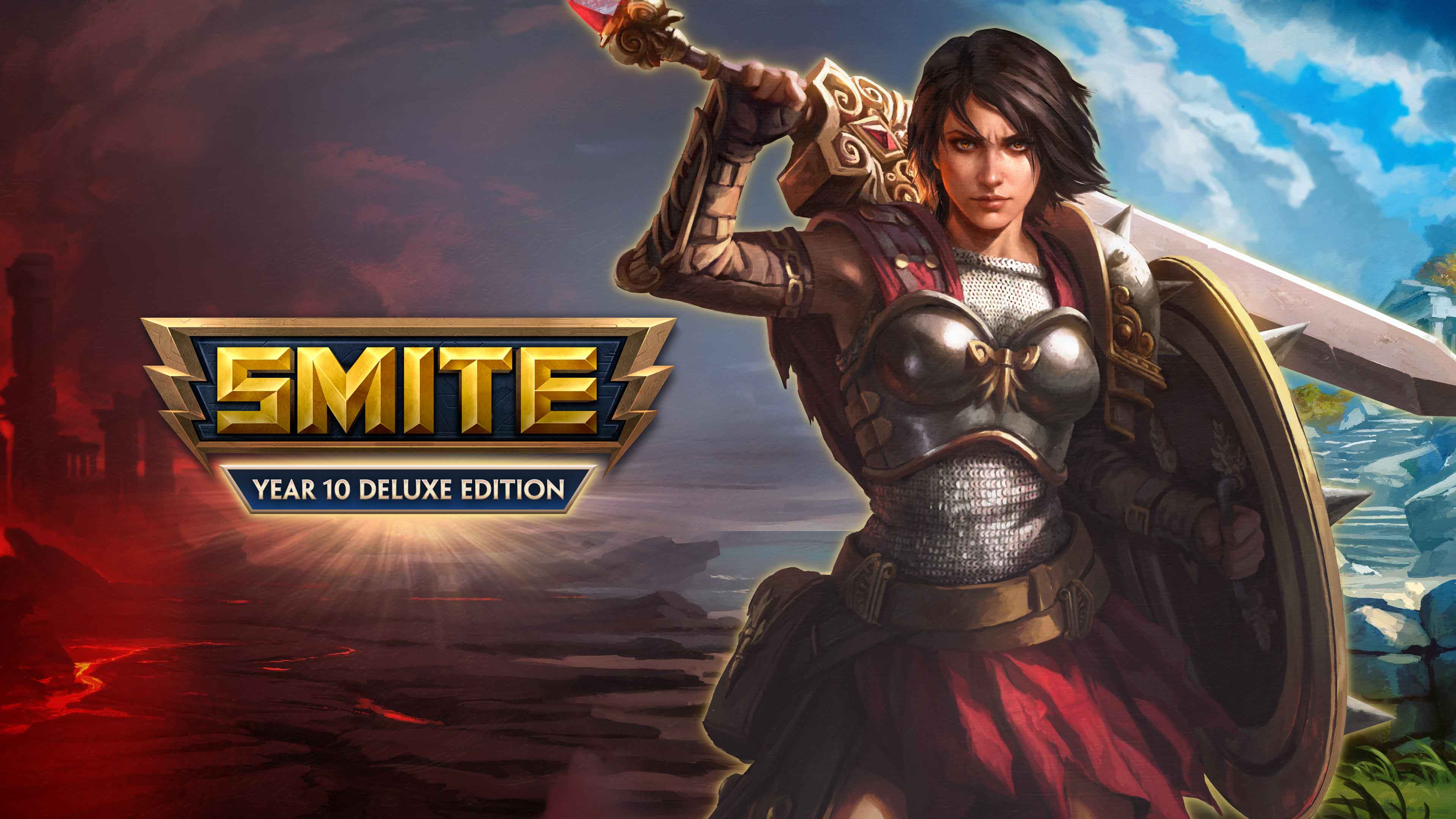 SMITE Year 10 Deluxe Edition (Simplified Chinese, English)