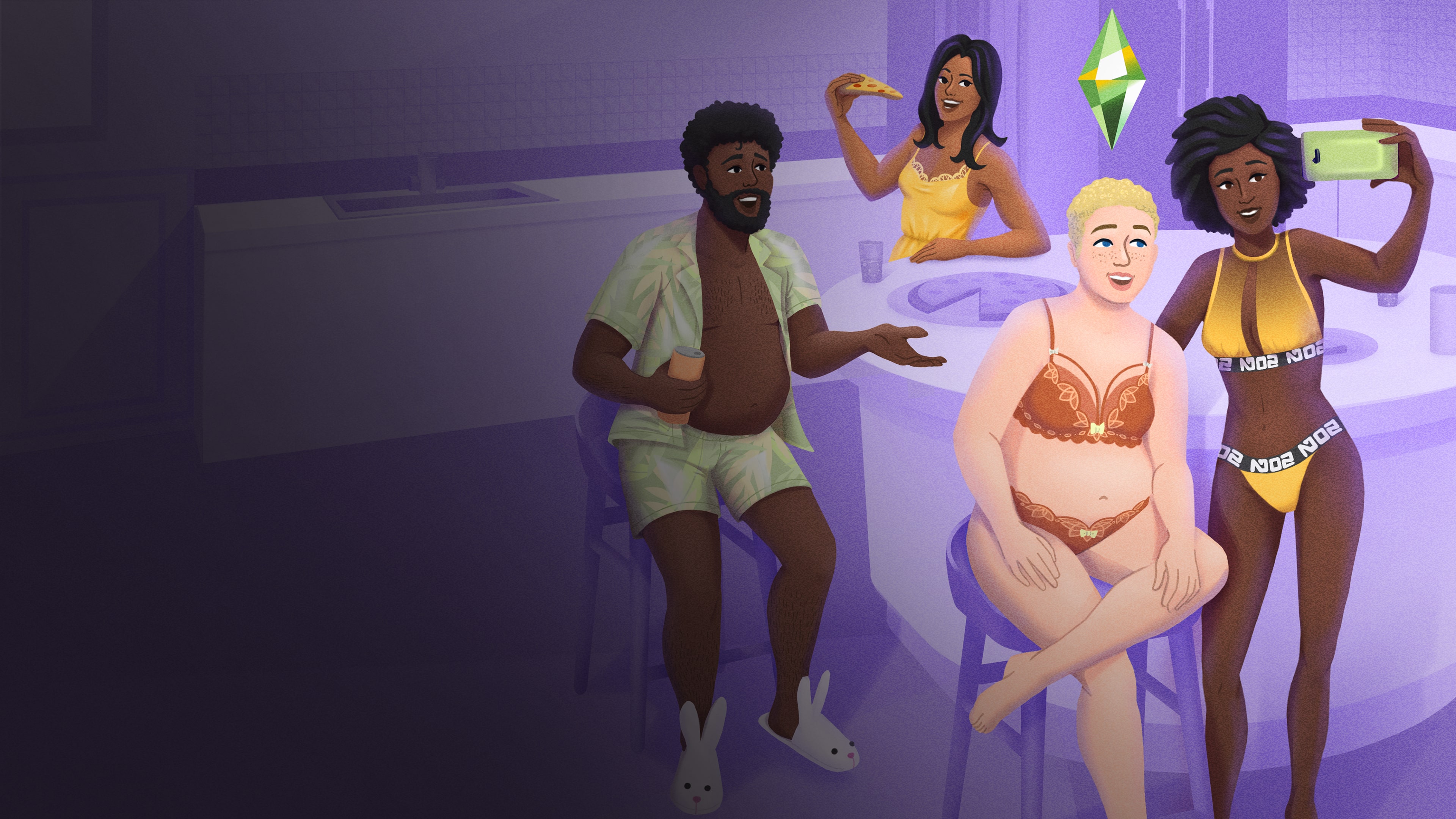 Die Sims™ 4 Unterwäsche-Set