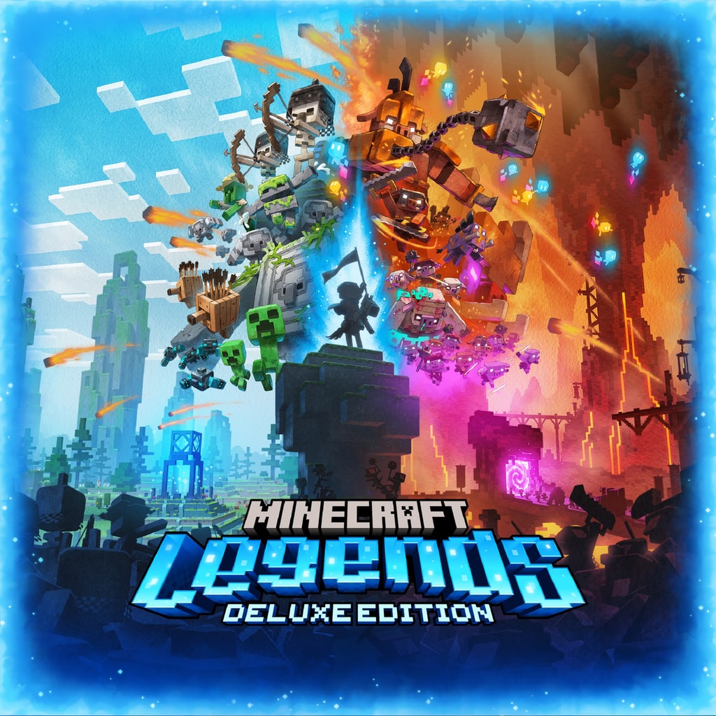 Sony-Minecraft Legends PlayStation 4, Edição Deluxe, Jogo PS4