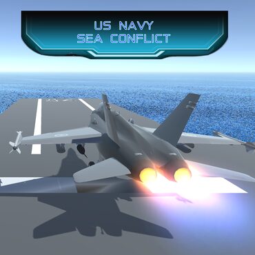 US Navy Sea Conflict cover image