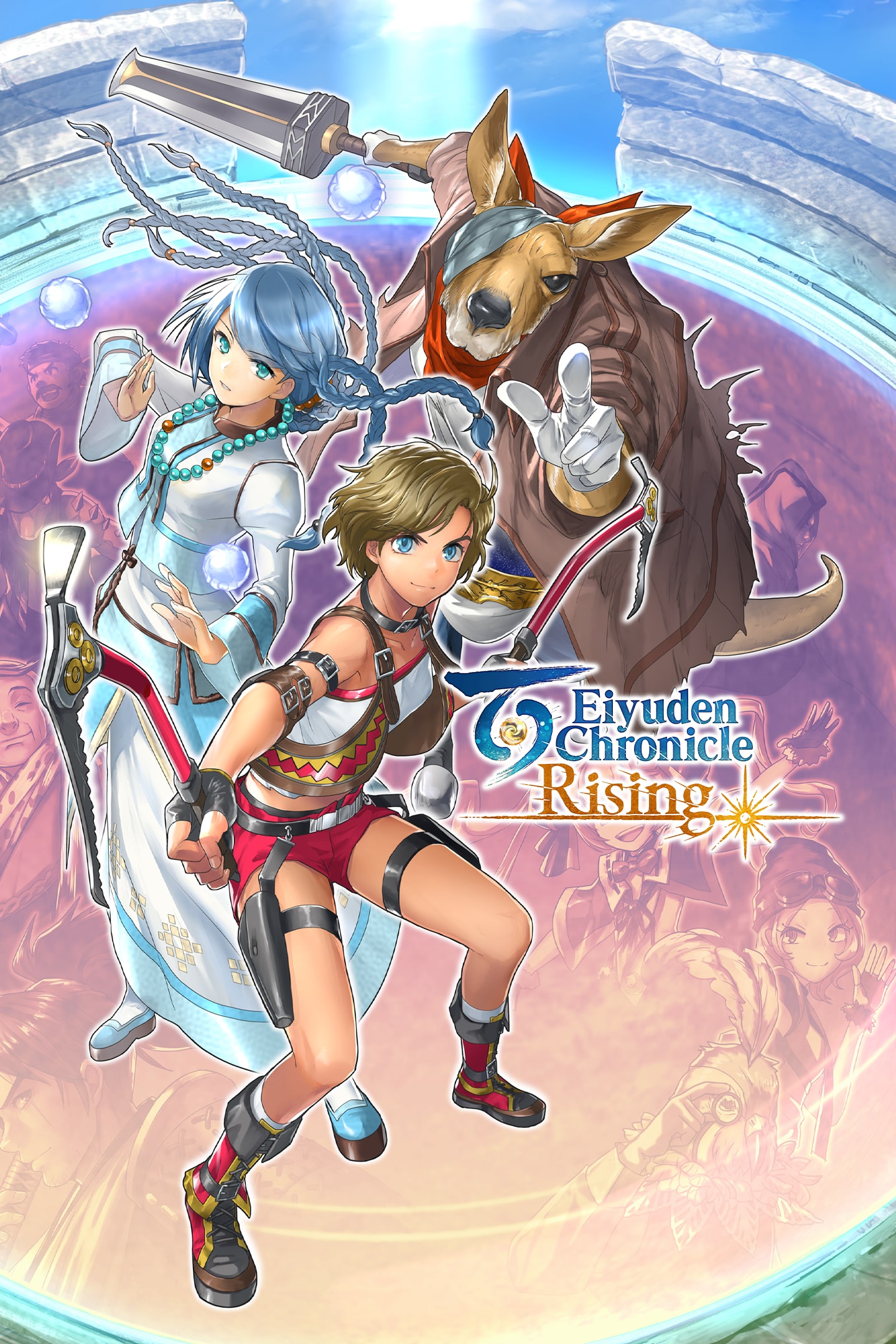 Eiyuden Chronicle: Rising +OST CD PS4 Japan Physical Game In ENGLISH RPG New