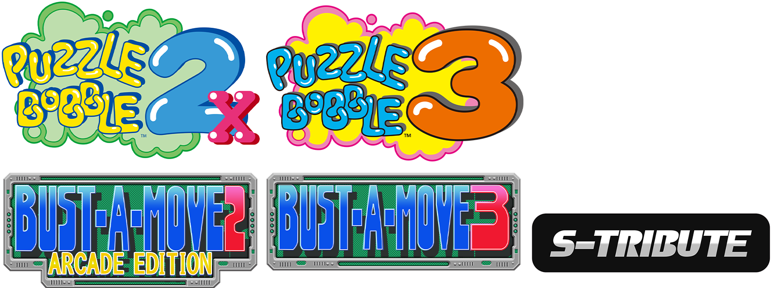 Puzzle Bobble™2X/BUST-A-MOVE™2 Arcade Edition & Puzzle Bobble™3