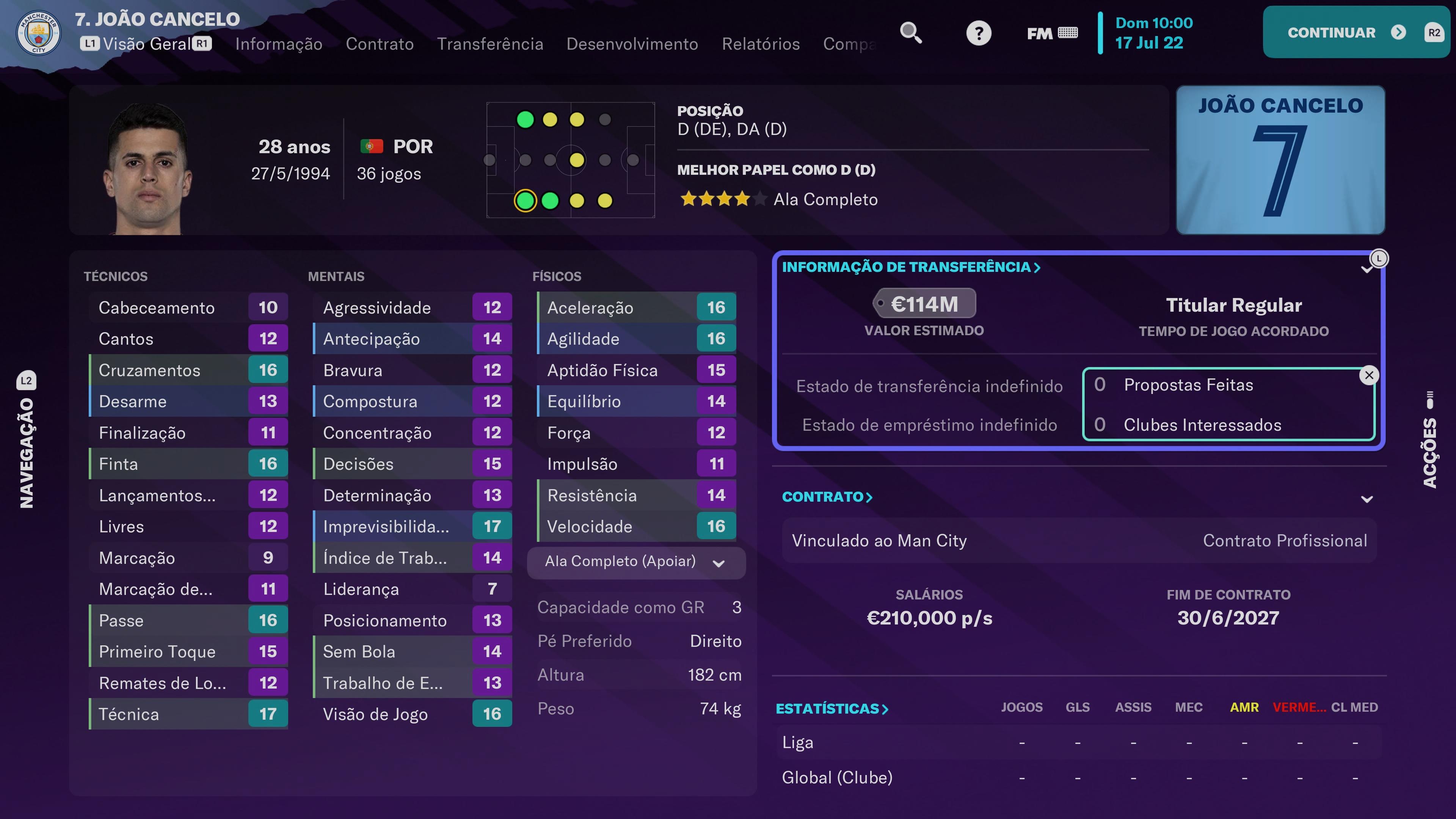 Football Manager 2023 Mobile”: game chega ao Android com torneios da Uefa