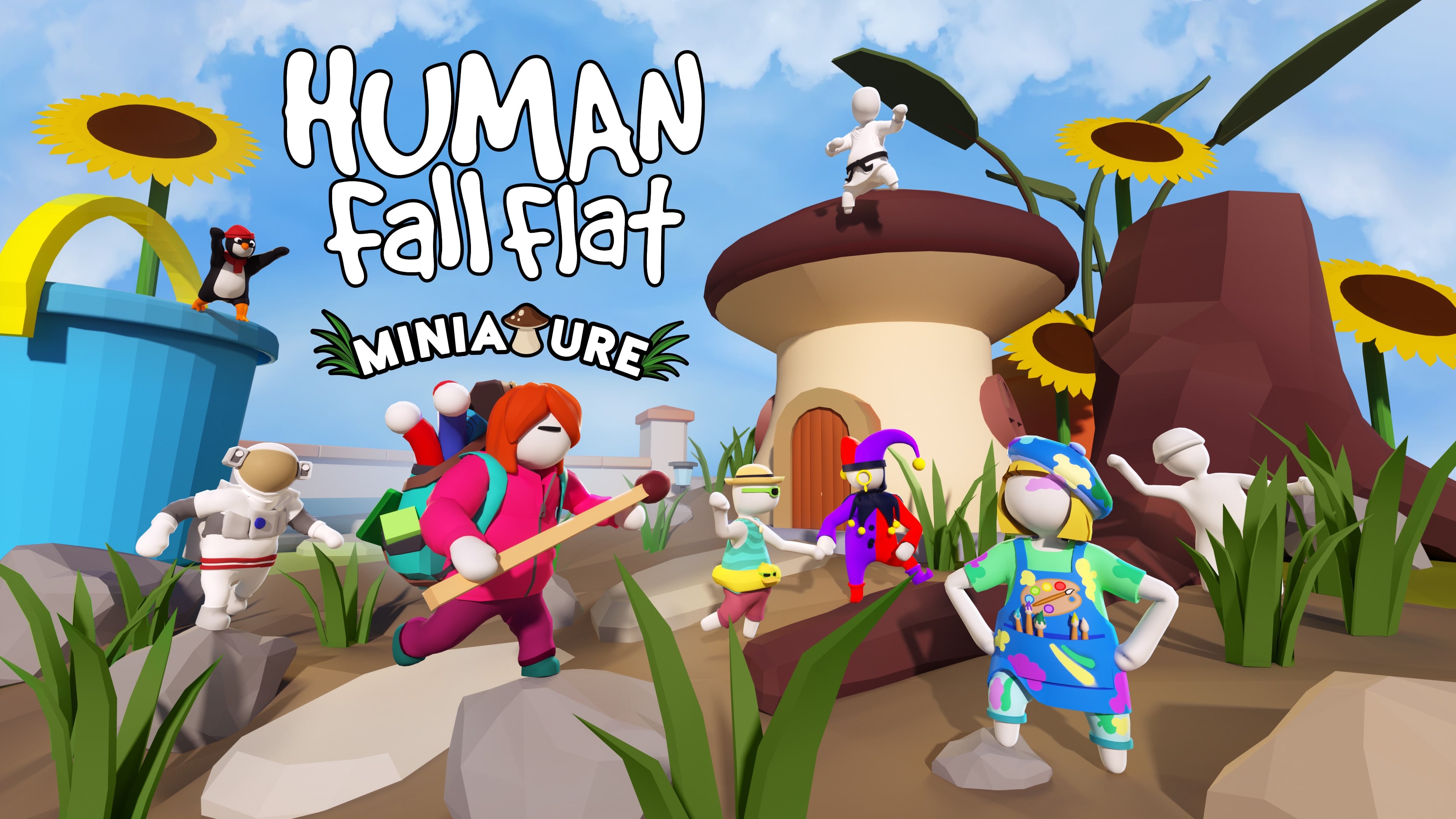 Human Fall Flat Miniature Level Walkthrough