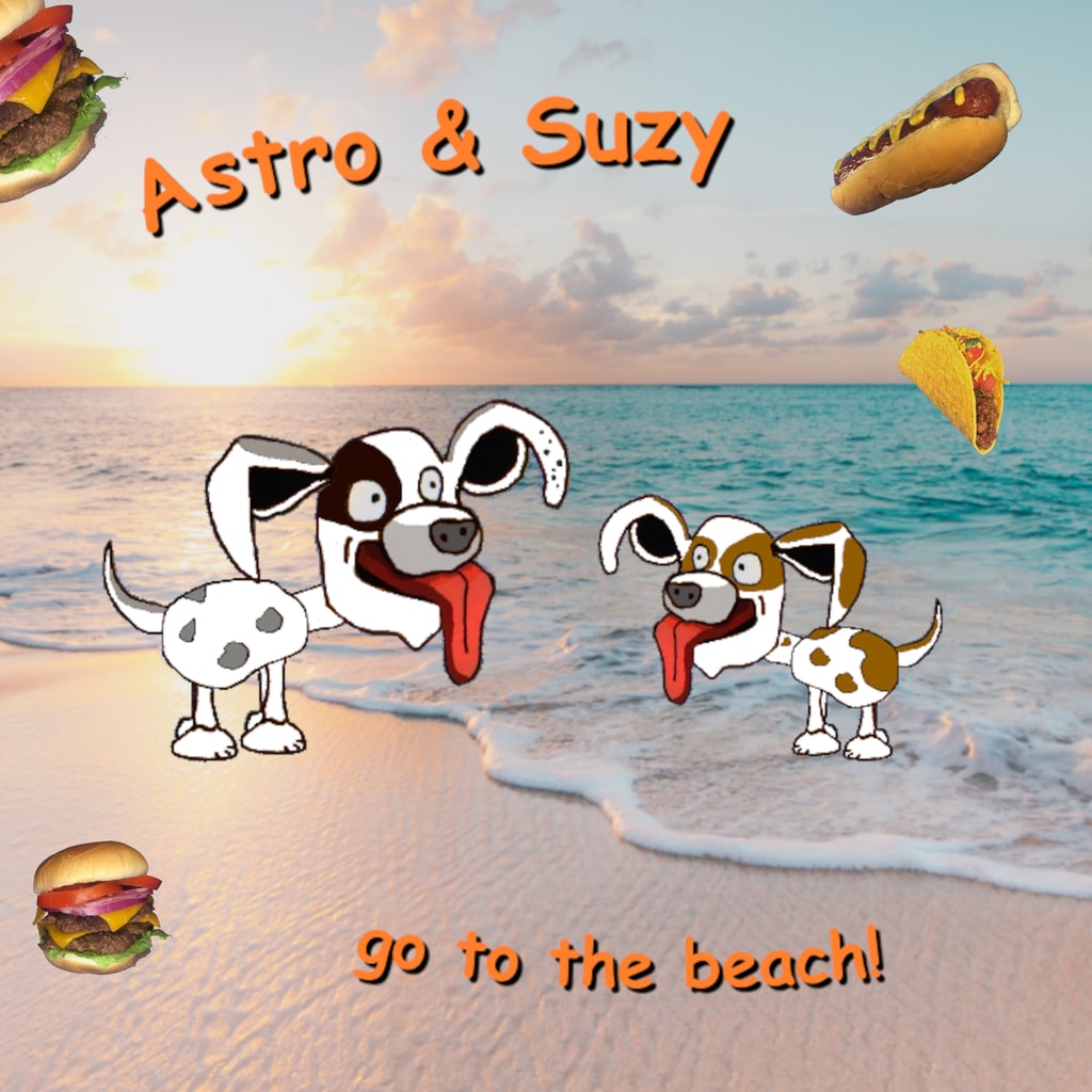 Astro et Suzy vont à la plage