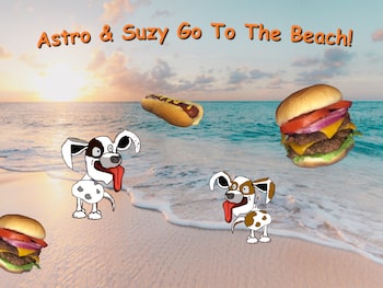 Astro & Suzy Go to the Beach