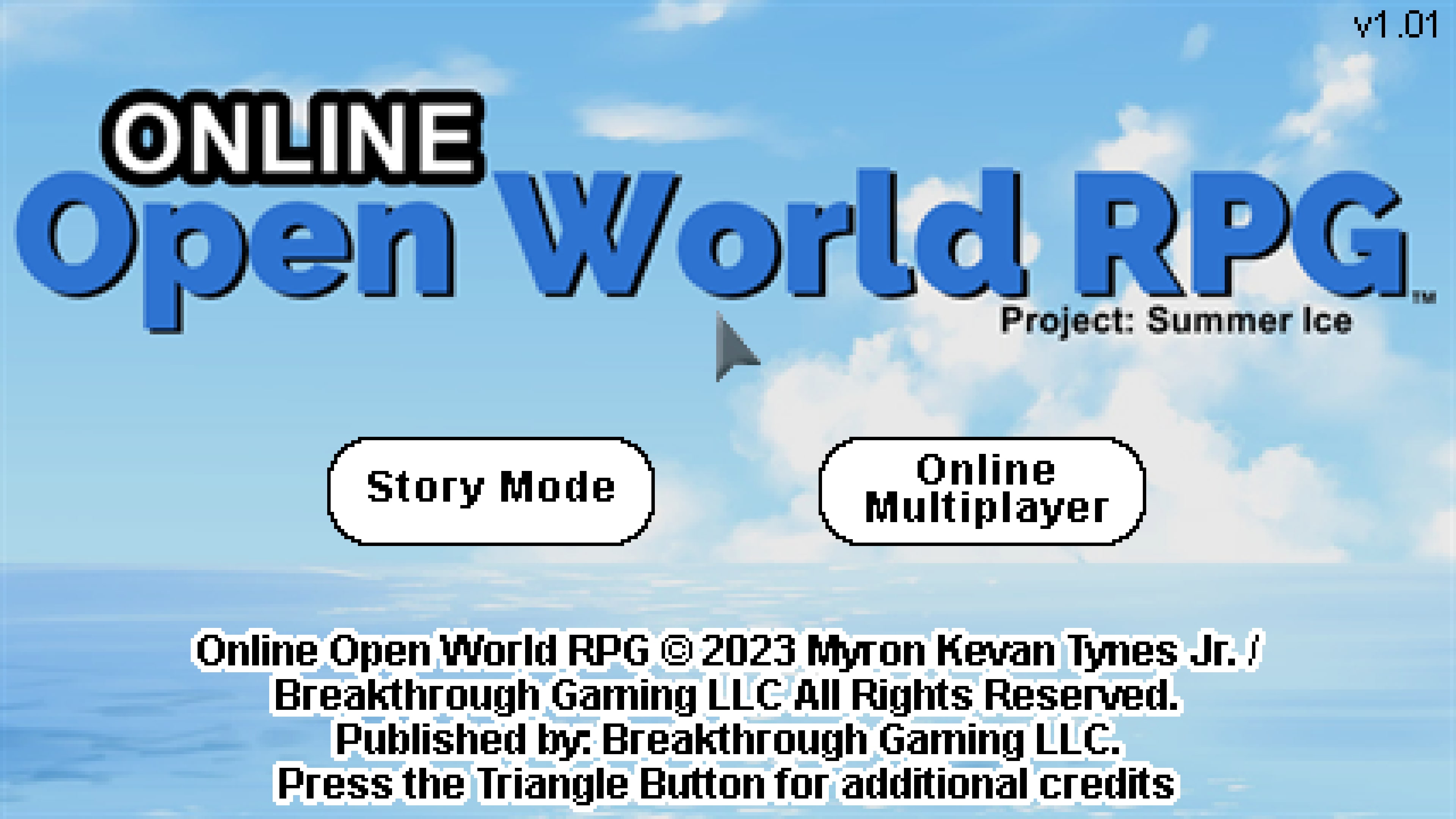 Online Open World RPG for PS4