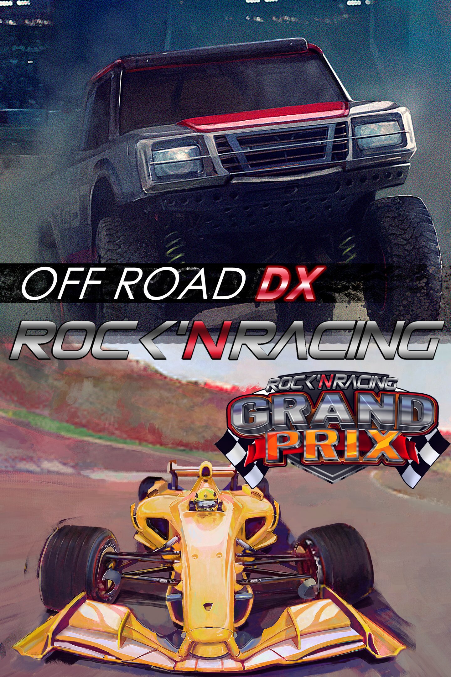 Rock 'N Racing Off Road & Grand Prix Bundle