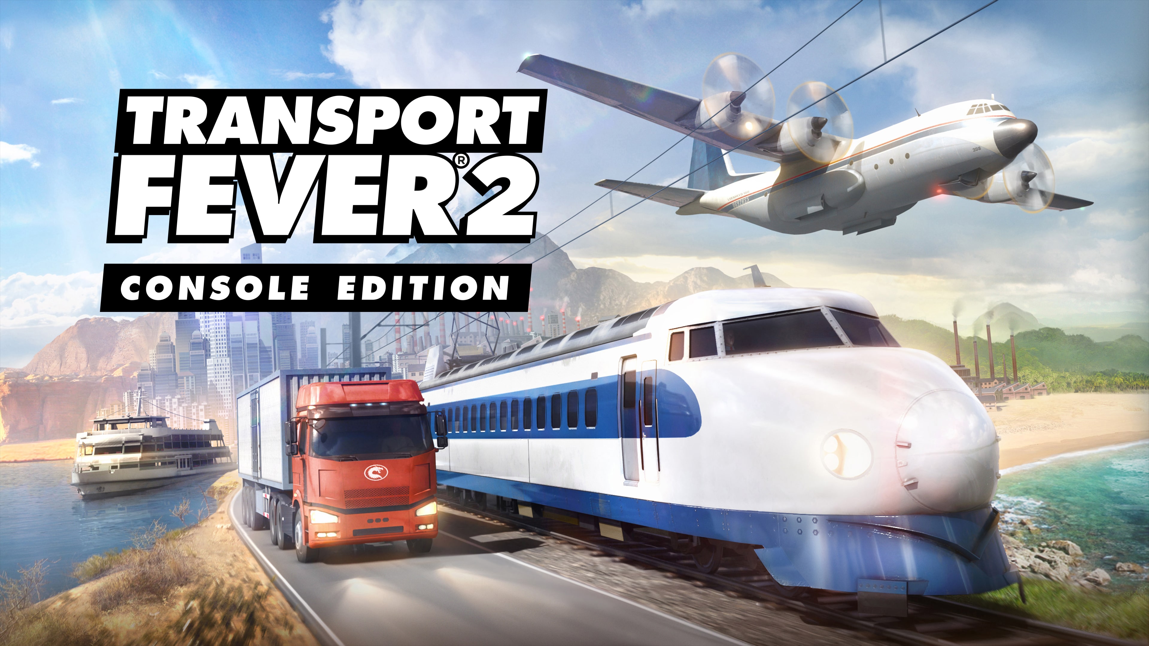 Transport Fever 2: Console Edition (簡體中文, 韓文, 英文, 繁體中文, 日文)