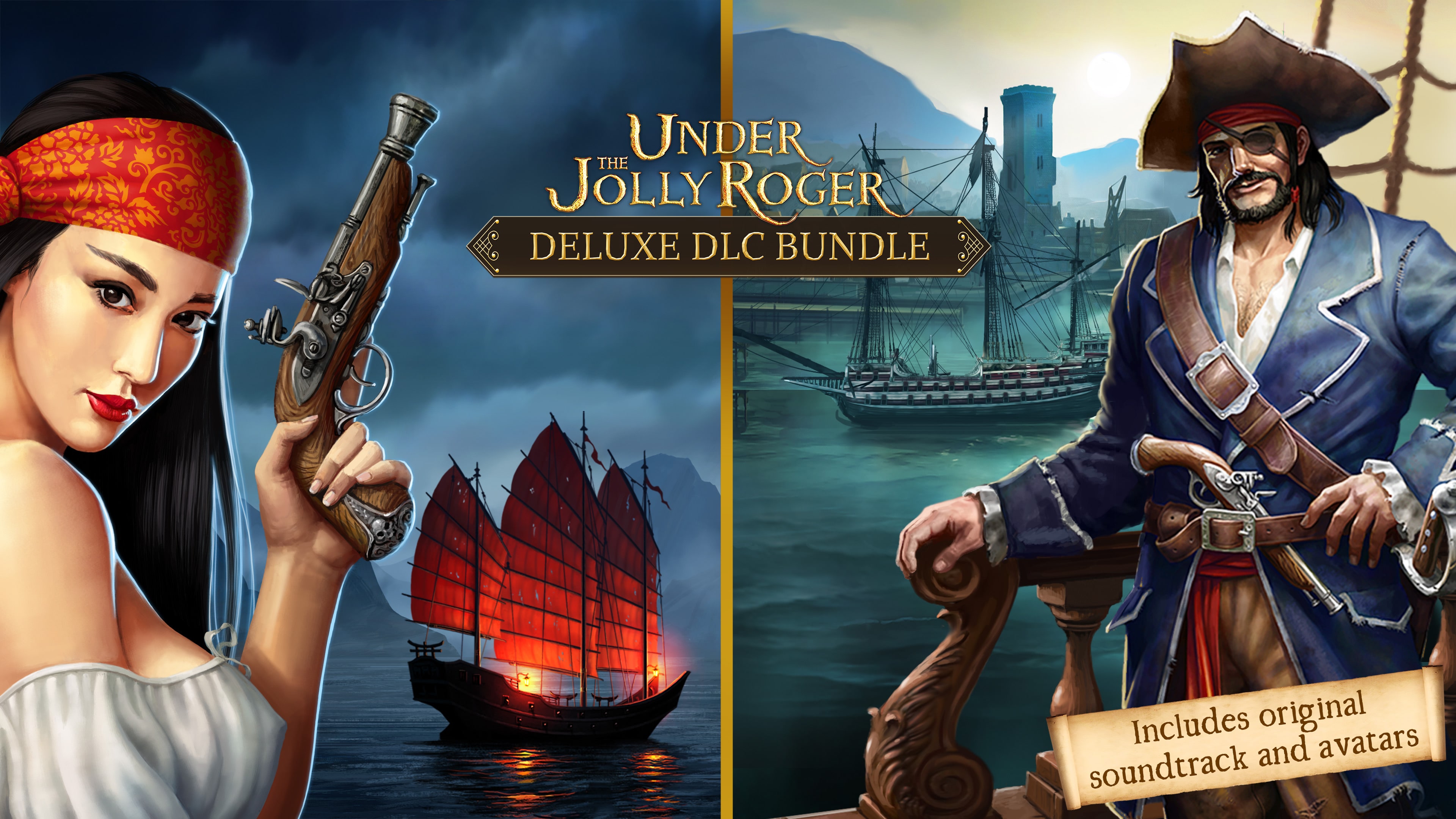 Under the Jolly Roger - Deluxe DLC Bundle (簡體中文, 英文, 日文)
