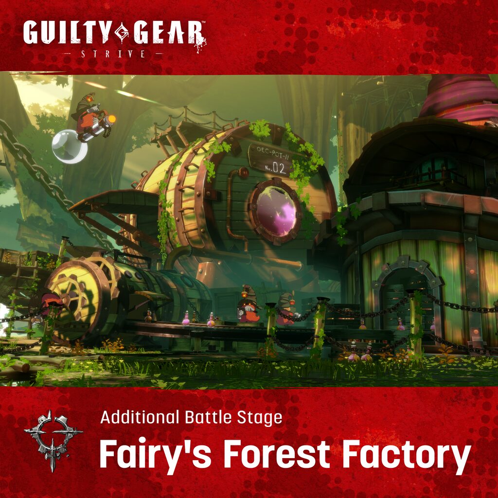 GGST Additional Stage: "Fairy's Forest Factory"