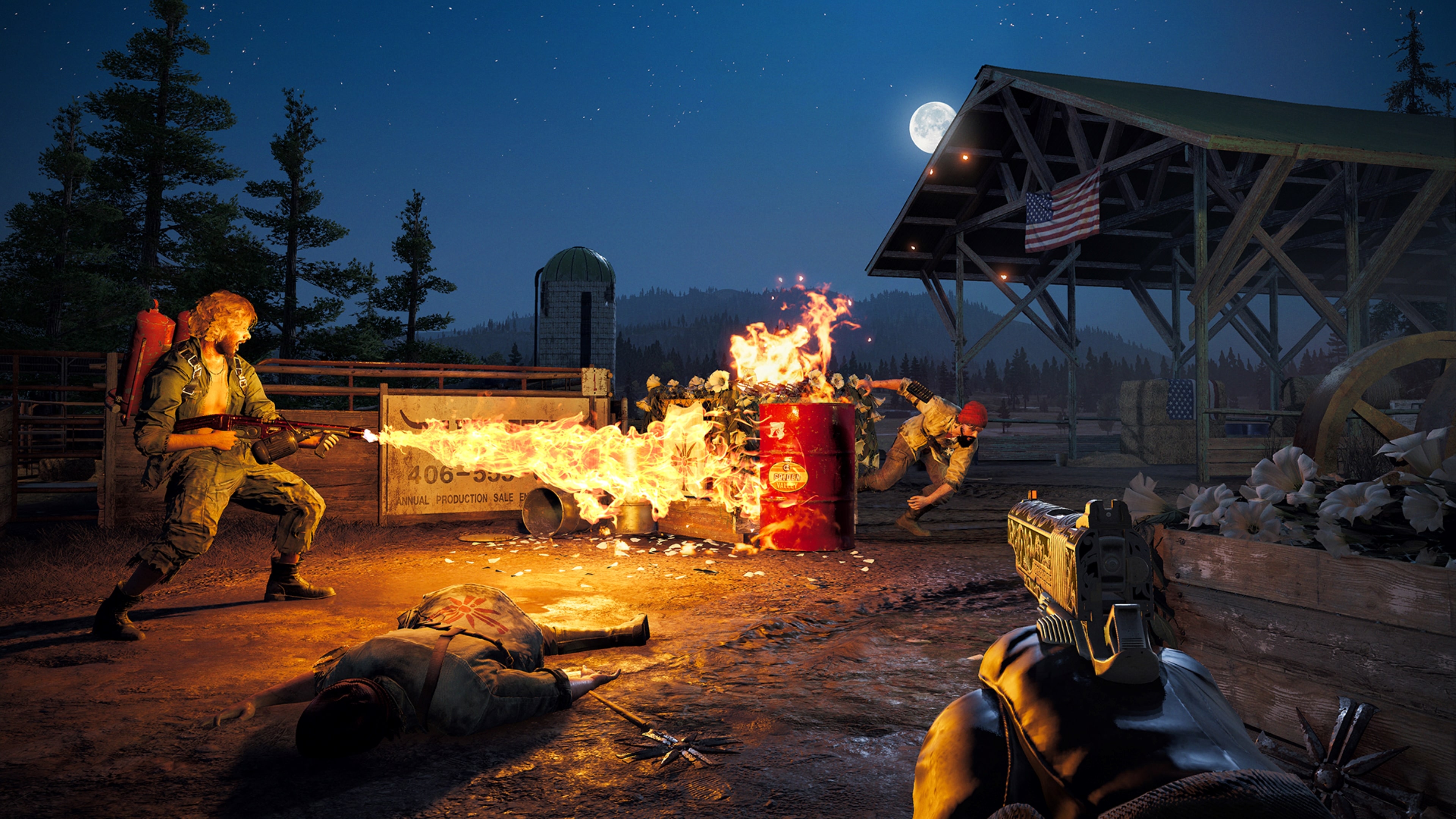 Far cry 5 coop. Far Cry 5 Gold Edition. Фар край 5 геймплей. Ubisoft far Cry 5.