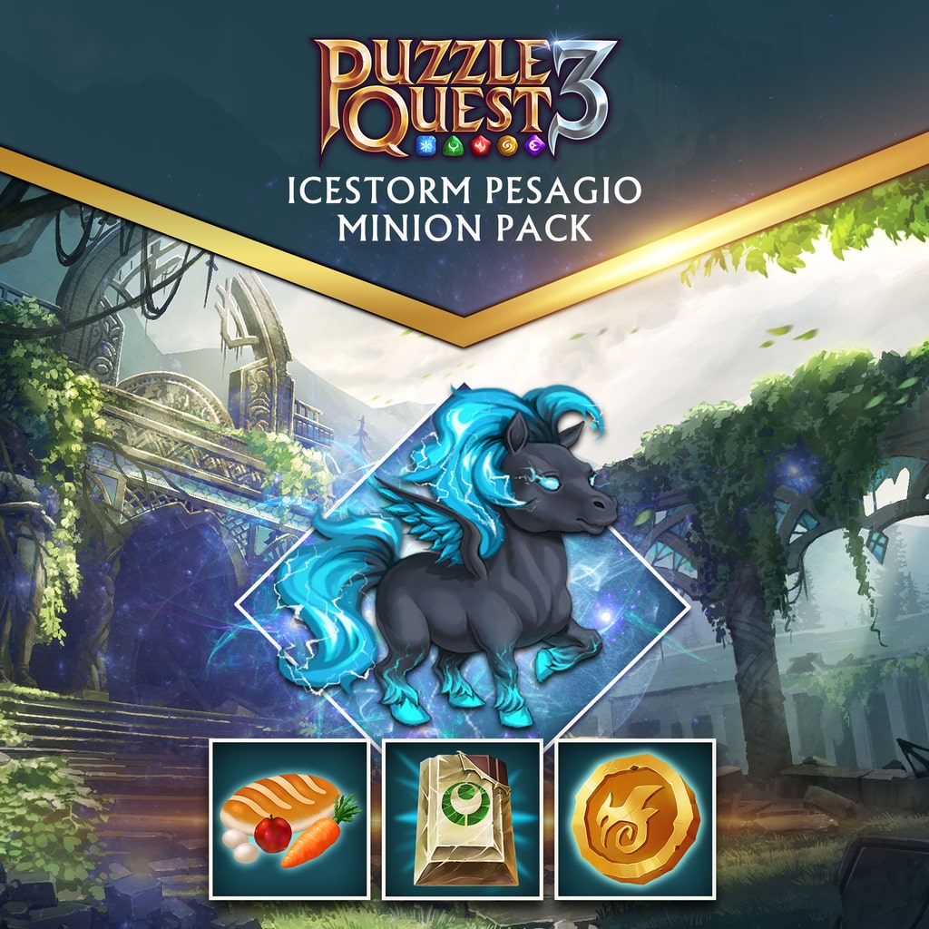 PUZZLE QUEST 3 - Icestorm Pegasio Minion Pack