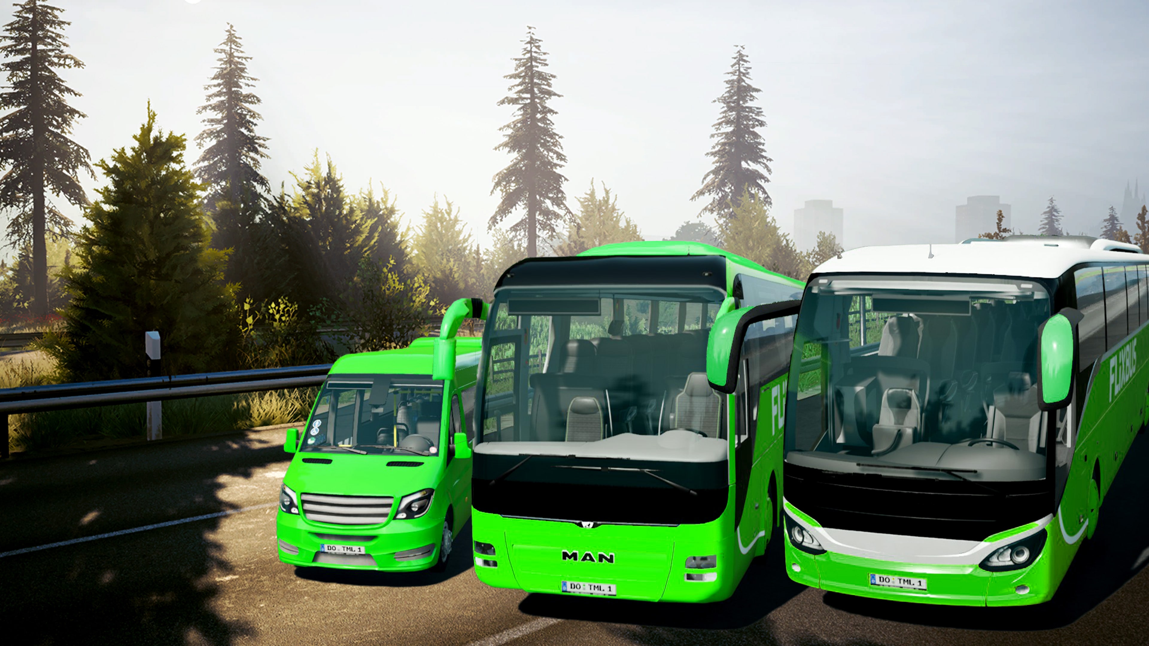 Fernbus - Bus Pack 2 - MAN Lion's Coach, ComfortClass, TopClass & MB Sprinter