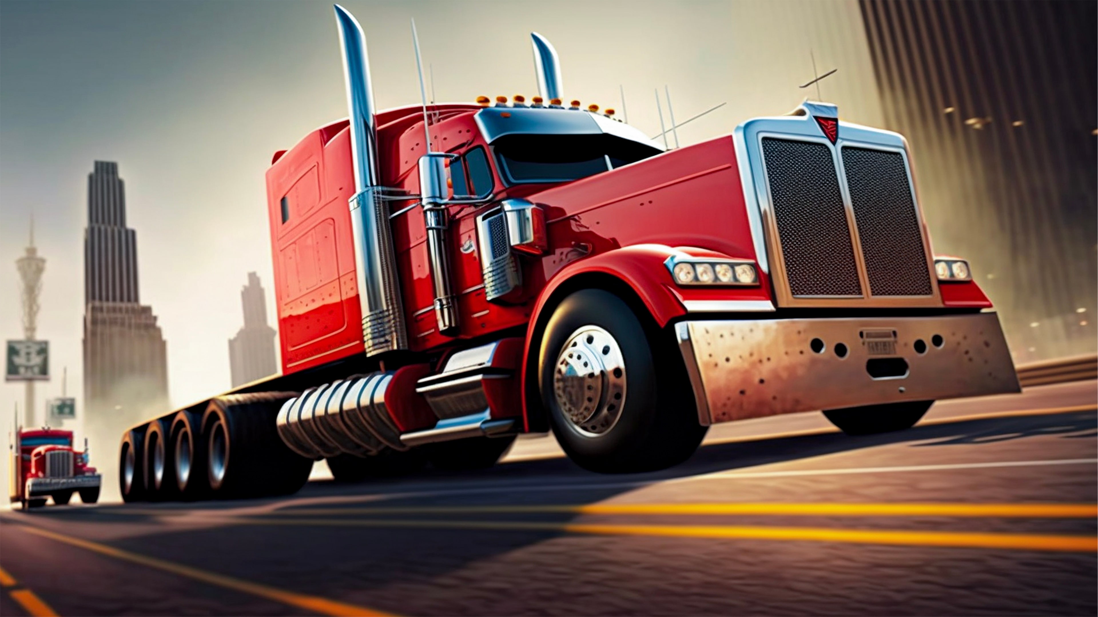 Real Truck Driver Simulator USA : Car Games (English)