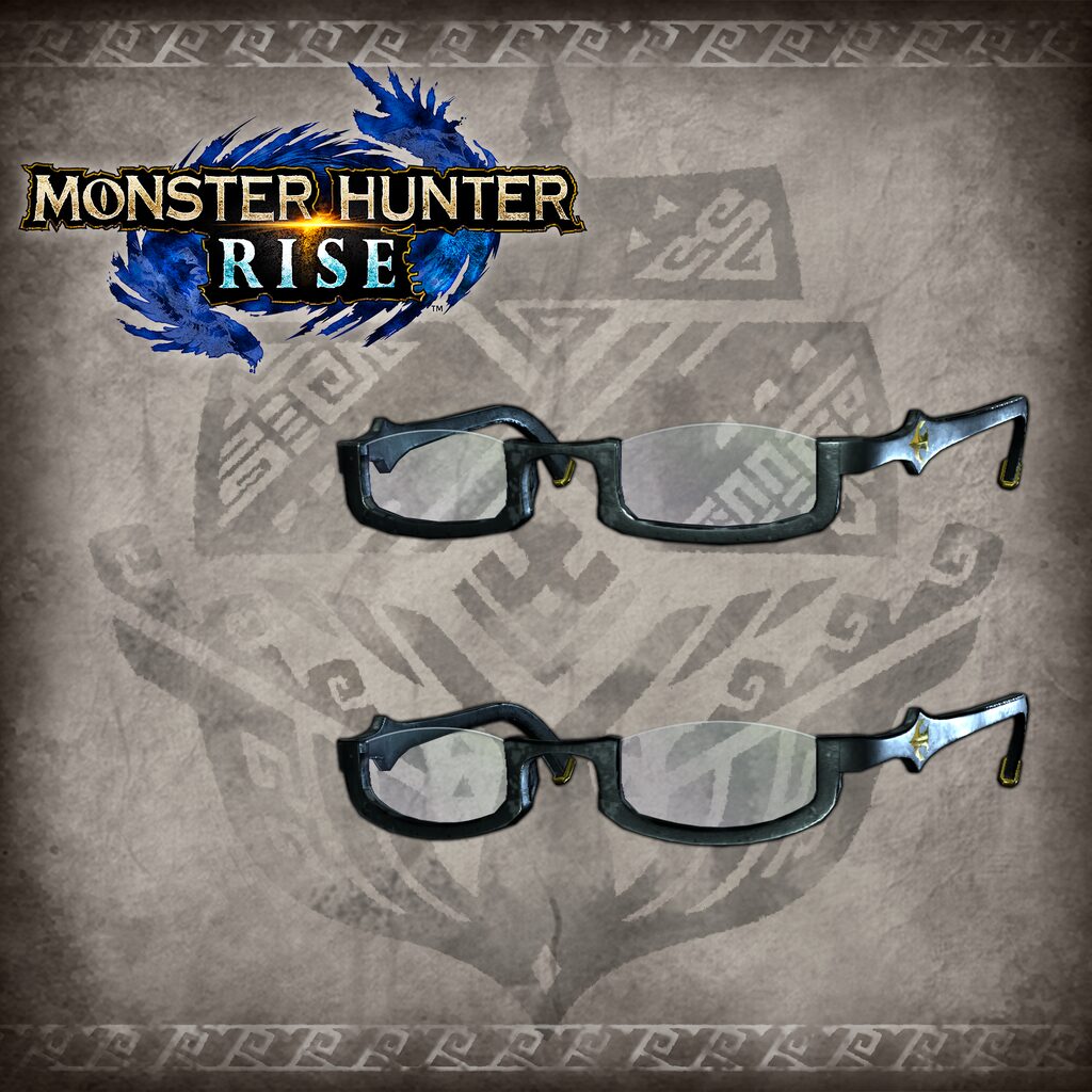 Monster Hunter Rise - "Relunea Glasses" Hunter layered armor piece