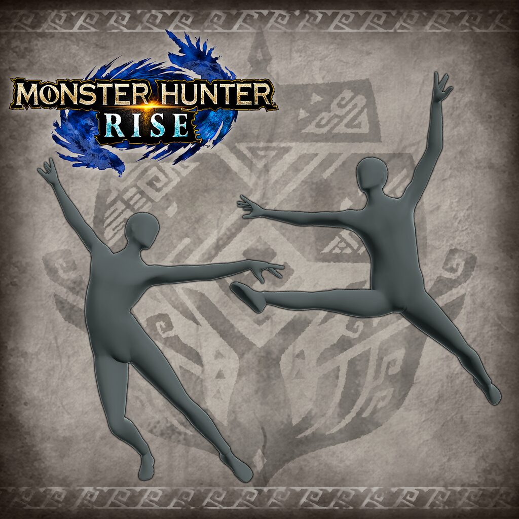 Monster Hunter Rise - "Graceful Dance" gesture set