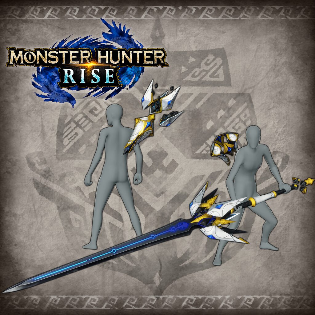 Monster Hunter Rise - "Lost Code: Kiri" Hunter layered weapon (Long Sword)