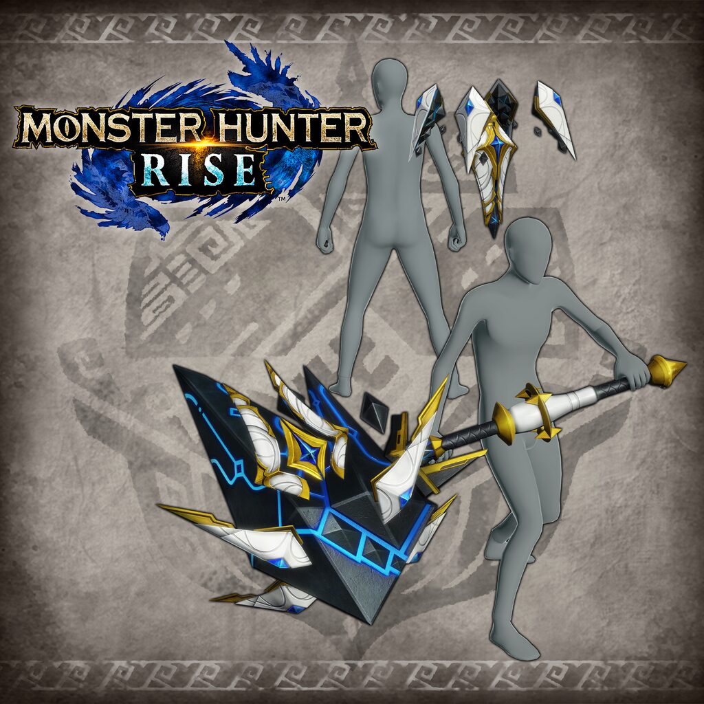 Monster Hunter Rise - "Lost Code: Mjo" Hunter layered weapon (Hammer)