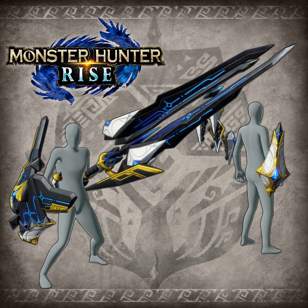 Monster Hunter Rise - "Lost Code: Nir" Hunter layered weapon (Gunlance)