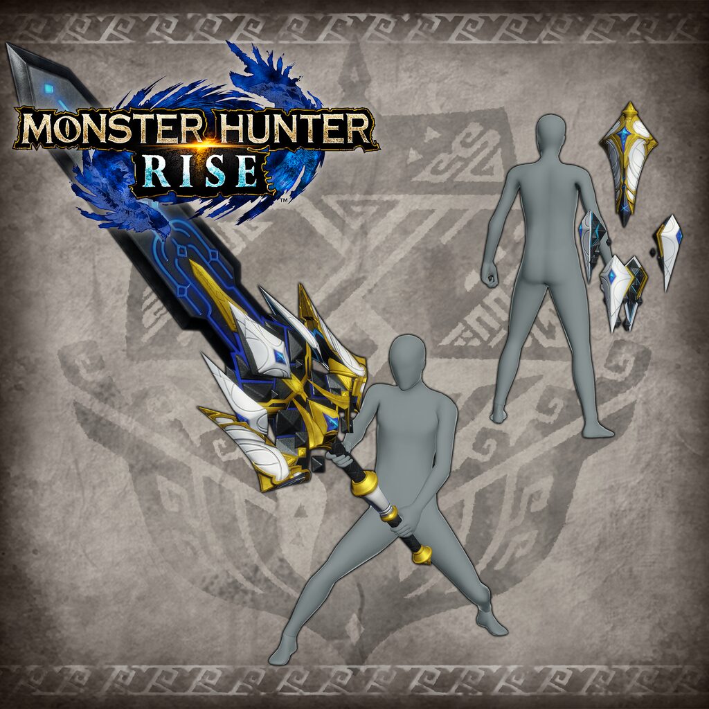 Monster Hunter Rise - "Lost Code: Asca" Hunter layered weapon (Great Sword)