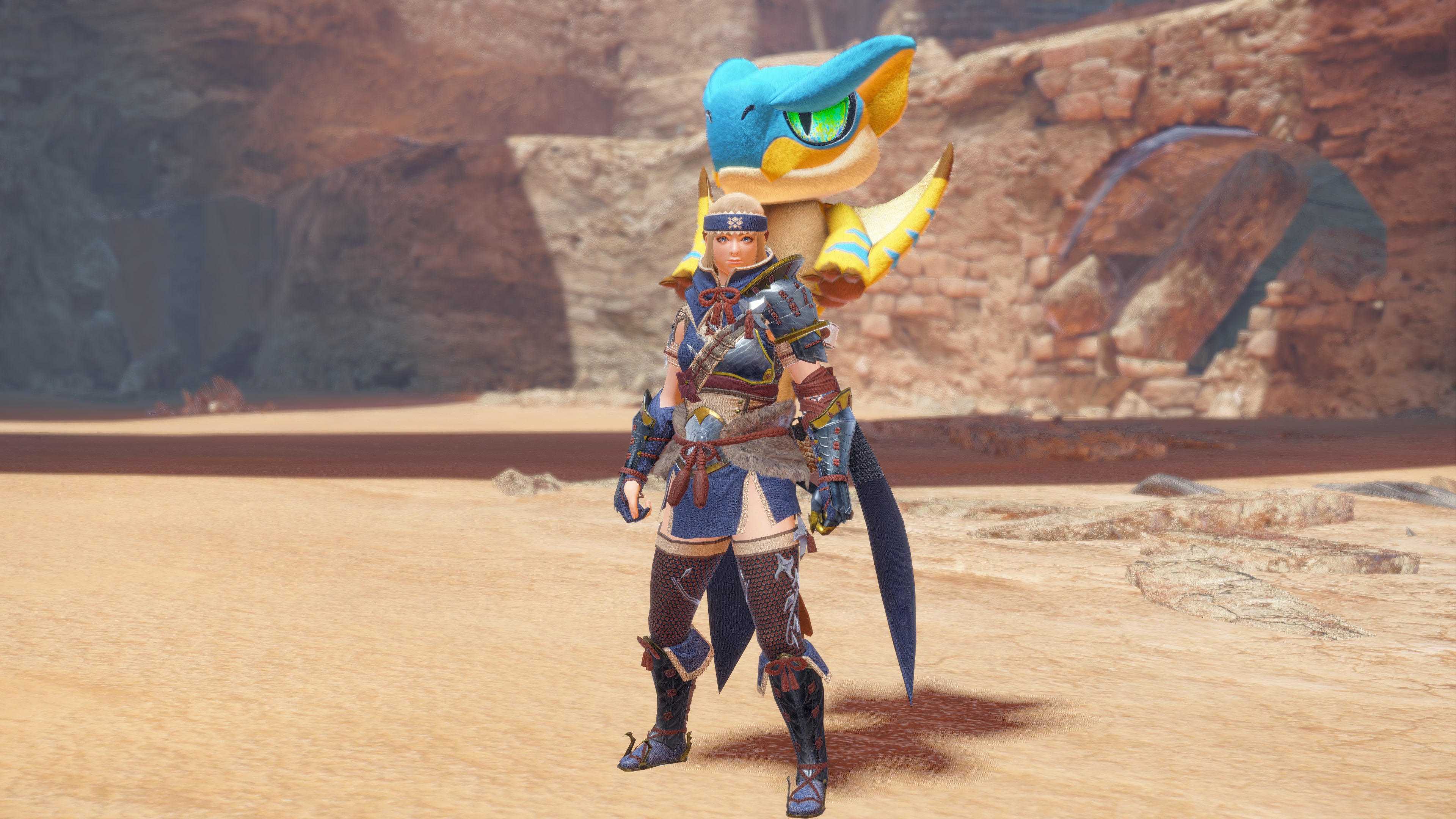 Monster Hunter Rise Stuffed Tigrex Hunter Layered Weapon Hunting